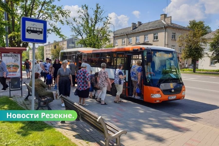 Как будет курсировать общественный транспорт в Резекне в майские праздники?