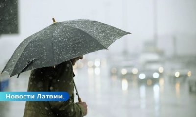 В среду - снег, дожди и сильный ветер.