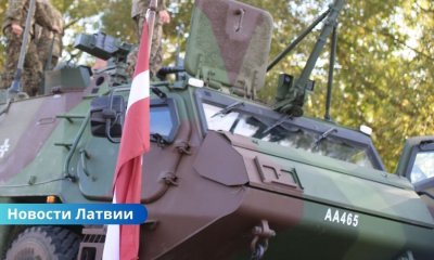 Земессаргс пострадал в ДТП с участием военной техники под Добеле.
