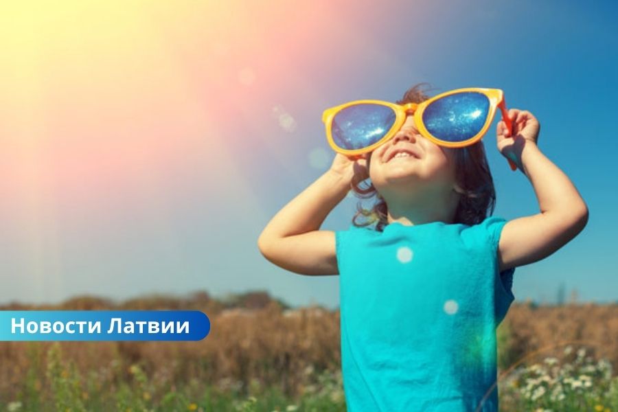 Прогноз на конец недели: лето в Латвии начнется умеренно тепло и солнечно.