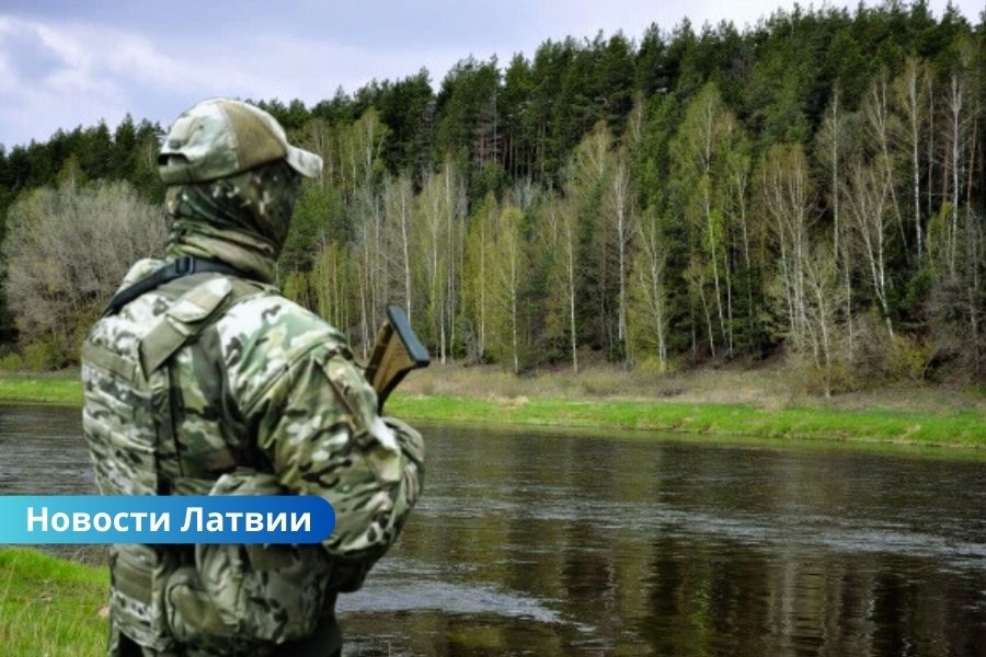 На латвийско-белорусской границе начался заключительный этап укрепления вдоль Даугавы.