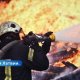 Пожар уничтожил административное здание в Лудзенском крае.