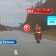 Погоня: мотоциклист без номеров пытался уйти от полиции и попал в аварию.