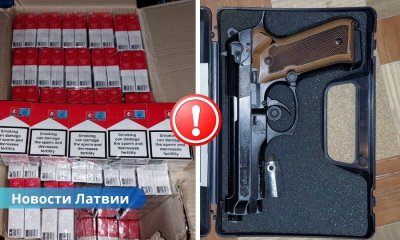 Более 100 тысяч сигарет: в Латгалии проведена масштабная операция полиции.