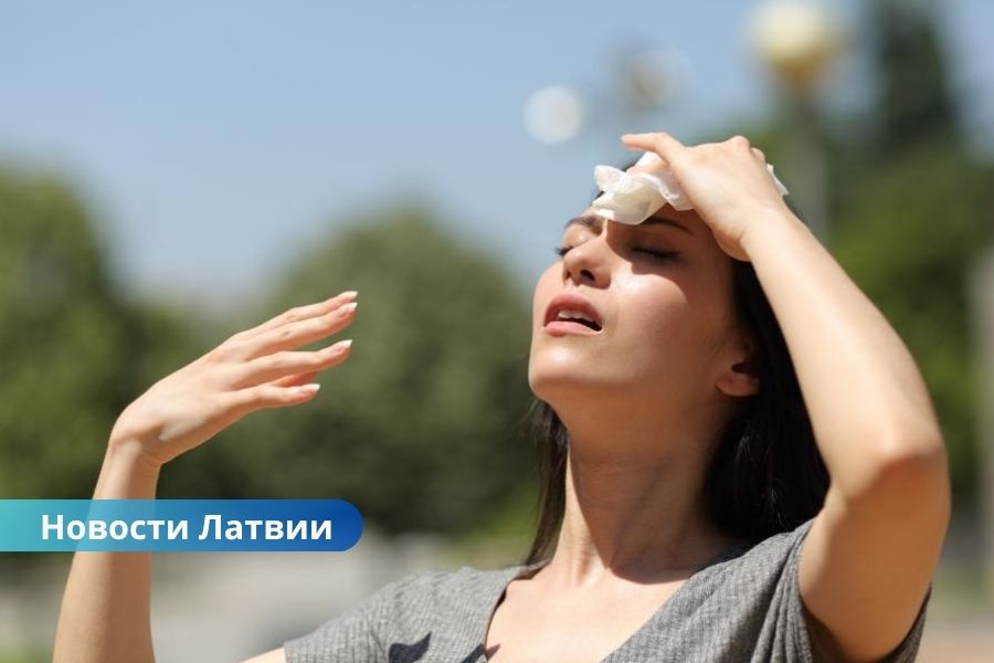 На Латвию из Европы надвигается летняя жара.