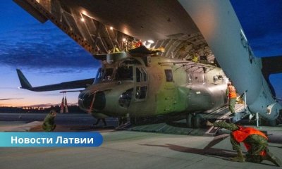 В Латвию прибыли два канадских вертолета CH-147 Chinook — усиление для НАТО.
