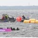 У побережья Сааремаа в море упал вертолет, все пассажиры спасены.