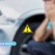 В Даугавпилсе пьяный водитель устроил ДТП, сдавая назад.