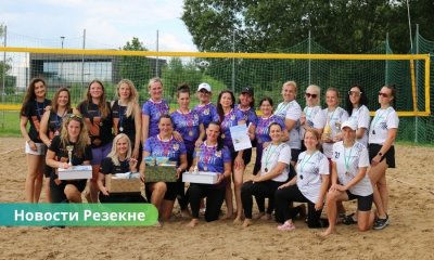 "Кубок Осы": на озере Ковшу в Резекне прошёл турнир по Catch’n Serve Ball
