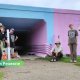 Туннель под виадуком в Резекне преображается: студенты, искусство и новая безопасность.