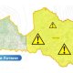 Предупреждение: на востоке Латвии формируются грозовые облака.