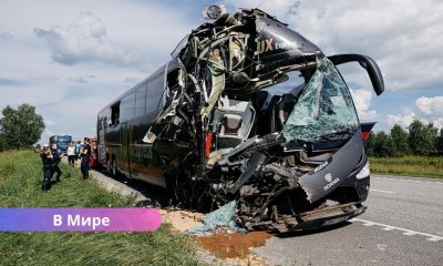 ВИДЕО, ФОТО ⟩ авария автобуса Lux Express в Эстонии: пострадали 29 человек.