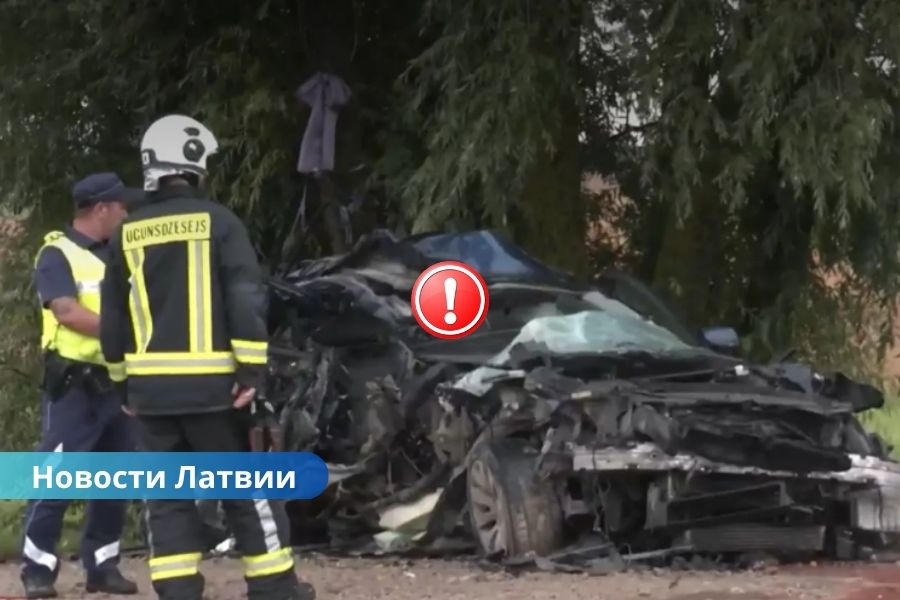 Видео ⟩ лобовое столкновение на трассе Елгава – Добеле: двое пострадавших доставлены в больницу.