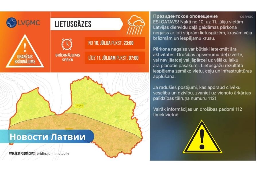 На телефон пришло «Президентское оповещение» о дожде — что это было?