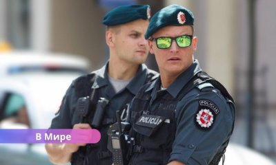 В Литве, недалеко от границы с Латвией, преступники из Молдовы пытались взорвать банкомат.