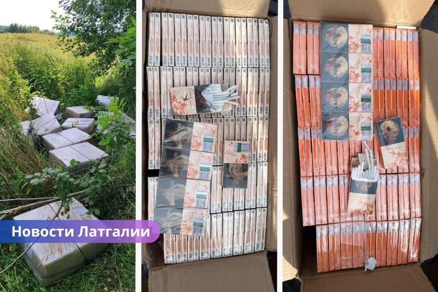 В Латгалии изъяты почти 700 тысяч контрабандных сигарет.