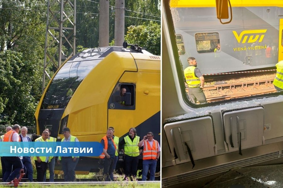 столкновение поезда и дрезины, Рига, Latvijas dzelzceļš, задержки поездов, пассажирский поезд, авария на железной дороге В Риге столкнулись пассажирский поезд и дрезина: причина инцидента пока неизвестна.