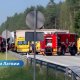 ДТП в Латвии, Таллиннское шоссе, Адажский край, авария, погиб водитель, грузовик, легковой автомобиль, полиция Латвии, движение ограничено Смертельное ДТП на Таллиннском шоссе в Латвии: погиб водитель легкового автомобиля.