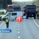ВИДЕО: трагедия на Вентспилсском шоссе: грузовик сбил насмерть пешехода.