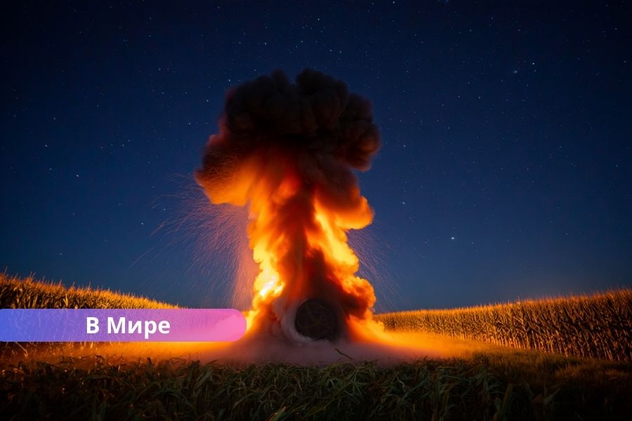 В Польше на кукурузном поле взорвался неопознанный объект: жители в панике, эксперты расследуют.