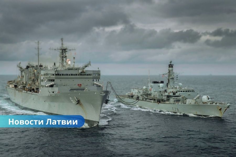 НАТО в Латвии, Рижский порт, фрегат De Ruyter, судно снабжения Rhön, Балтийский страж, военно-морские силы НАТО, визит НАТО Рига, совместные учения, безопасность Балтийского региона, сотрудничество НАТО и Латвии В Ригу прибыли корабли флота НАТО.