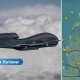 Над Латвией замечен американский военный беспилотник: он следил за границей России и Белорусии.