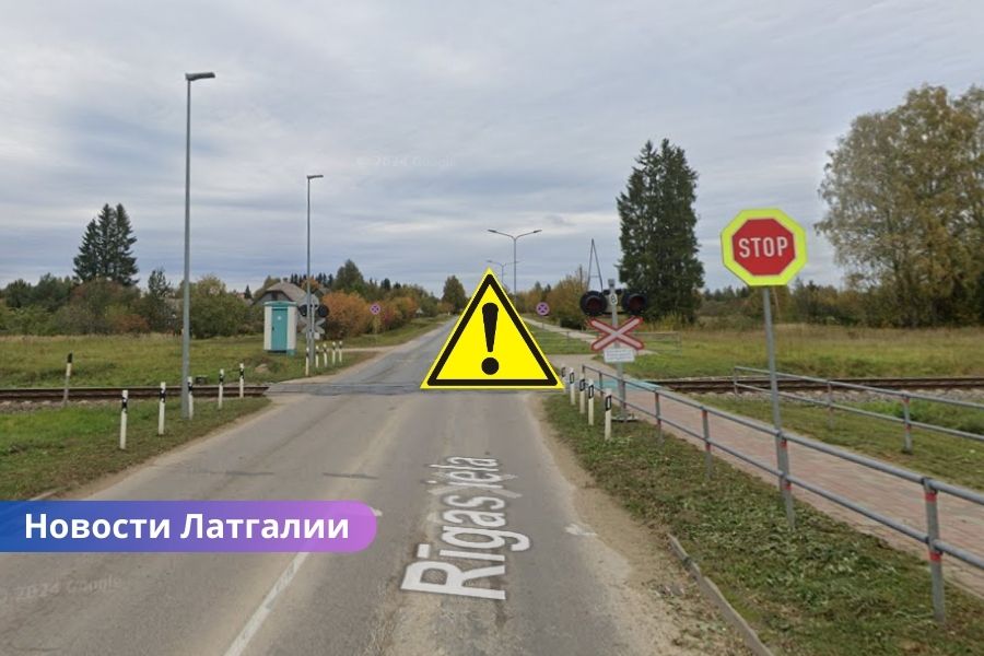 Важное предупреждение для водителей: временно закроют ж/д переезд Варакляны – Виляны.