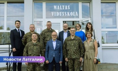 Латгалия, министр обороны Латвии, укрепление границы, военная школа в Малте, Земессардзе. Министр обороны посетит Латгалию: обсуждение укрепления границы и военной школы в Малте.