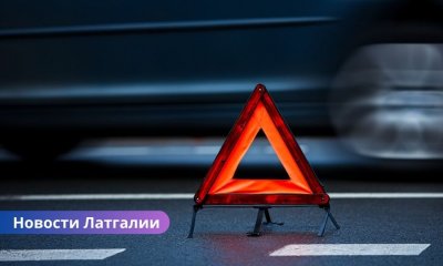 В Аглоне водитель BMW сбил пешехода.