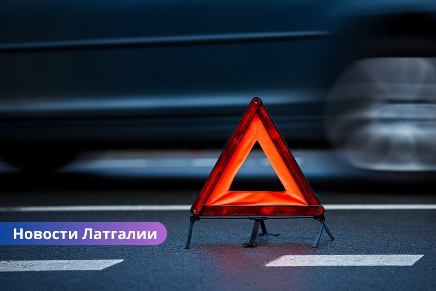 В Аглоне водитель BMW сбил пешехода.