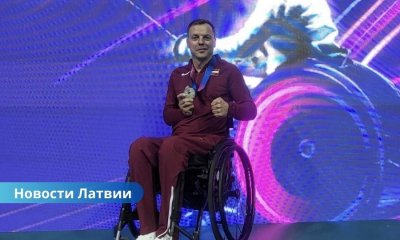 🥈 Латвиец Дмитрий Валайнис взял серебро на чемпионате мира по парафехтованию в Южной Корее.