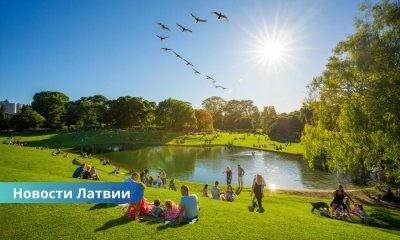 Жаркое воскресенье в Латвии: нас ждёт летняя погода.