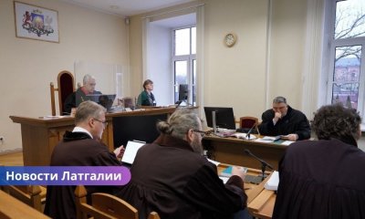 ВИДЕО ⟩ в Латгальском суде продолжается дело об убийстве Андриса Любки: ключевых свидетелей приведут принудительно.