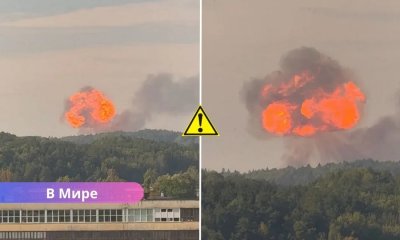Взрывы газа в Вильнюсе: восемь цистерн охвачены пламенем, жителей эвакуируют.