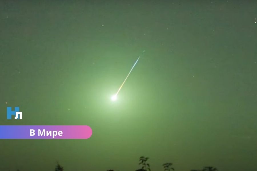 ВИДЕО: над Литвой прогремел мощный взрыв метеора — уникальные кадры болида.