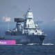 Российский военный самолет дважды пролетел над фрегатом Германии в Балтийском море.
