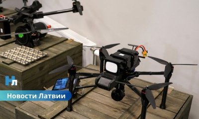 Латвия передала Украине вторую мобильную мастерскую по ремонту дронов.