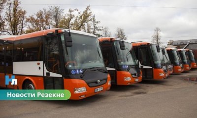 Резекненская дума выделила 30 000 евро на льготы для проезда в общественном транспорте.