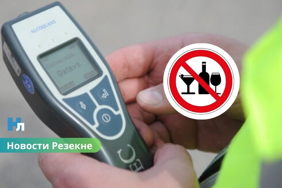 🚨 В Резекне задержан водитель BMW с 2,25 промилле алкоголя в крови.
