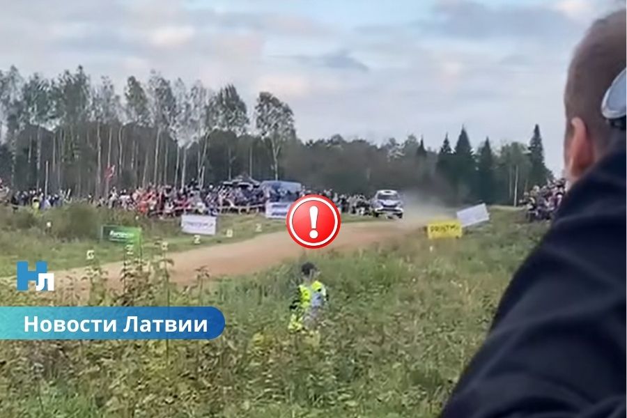 Видео ⟩ Драма на ралли «Цесис»: экипаж Мартиньша Сескса пережил тяжелую аварию.