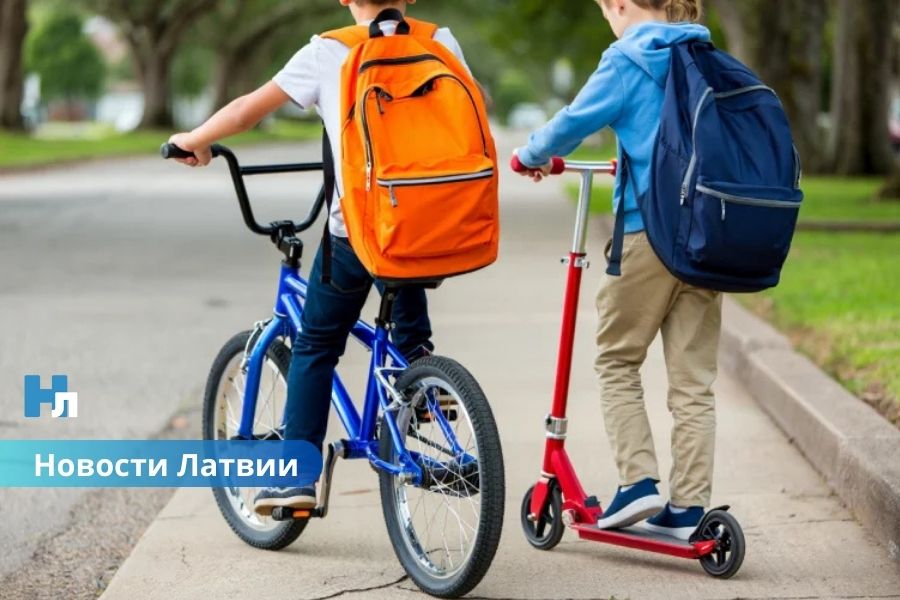 Может ли ребёнок сам ездить в школу на велосипеде или электросамокате? Поясняет CSDD.