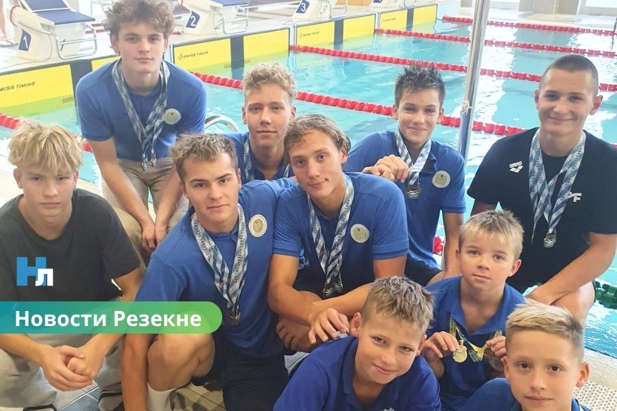 Резекненские пловцы завоевали медали на Кубке Латвии и Осенних соревнованиях в Кекаве.