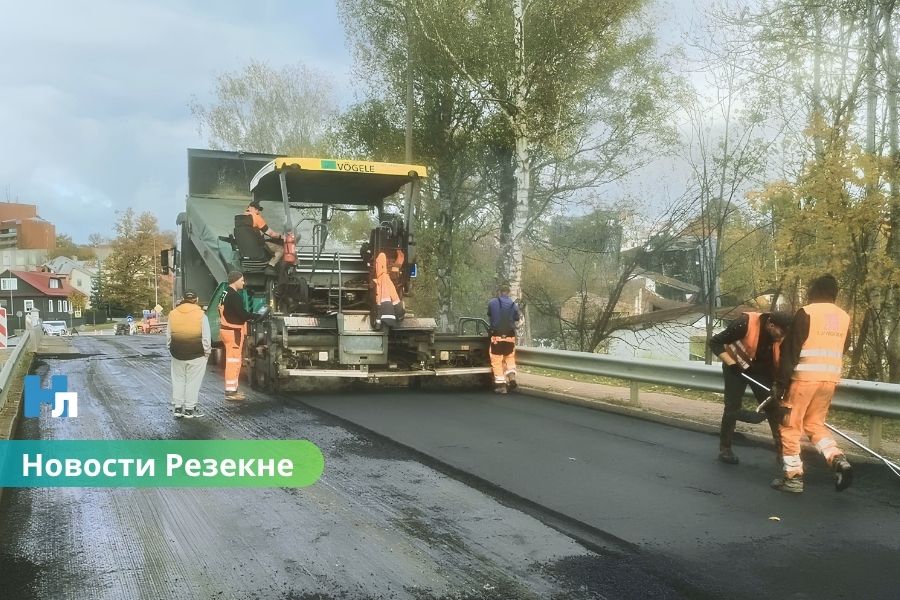 Ремонт дорог в Резекне: город инвестирует в безопасность и комфорт жителей.