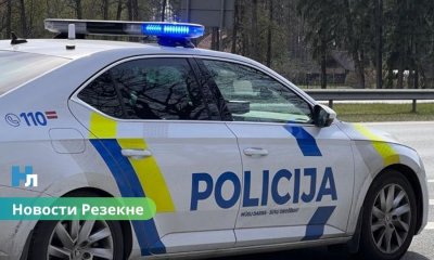 🚨 В Резекне задержан водитель Audi, который сел за руль без прав.