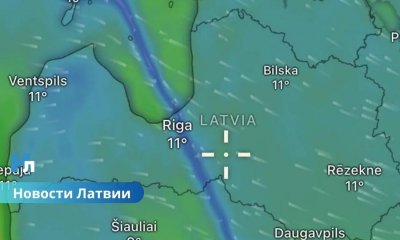 🌪️ «Что происходит над Балтией?» Метеоролог объяснил необычную «длинную полосу» на карте погоды.