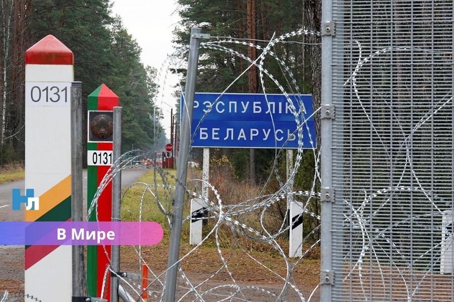 Люди застряли на границе Литвы и Беларуси: ночь без еды, воды и ясности.