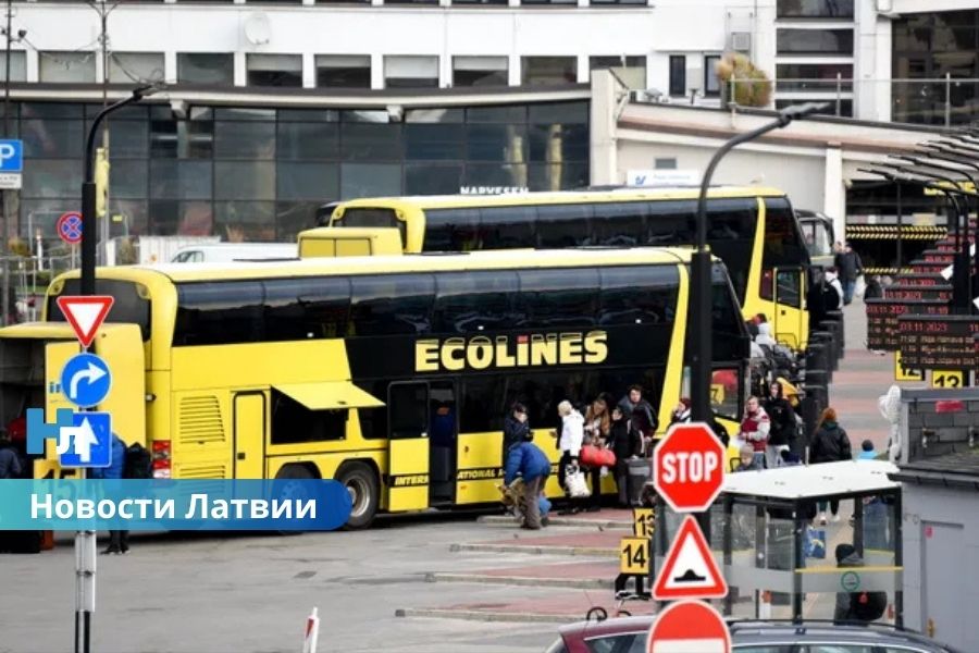 Маршруты в Россию и Беларусь под угрозой: Латвия останавливает автобусные рейсы по соображениям безопасности.