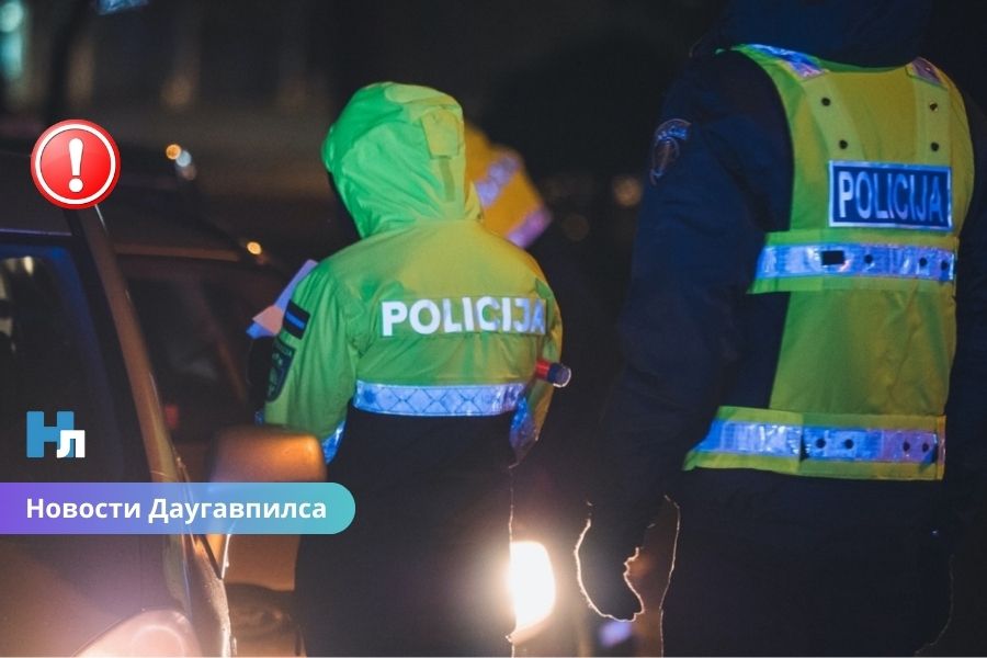 В Даугавпилсе задержан угонщик Honda Accord: мужчина был пьян и пытался убежать от полиции.