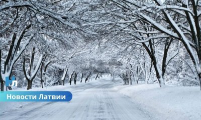 В среду в Латвии будет переменная облачность: в Латгалии ожидается снег.