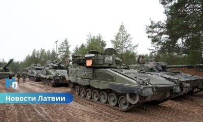 Учения NATO: танки, стрельбы и дроны готовят Латвию к защите будущего.